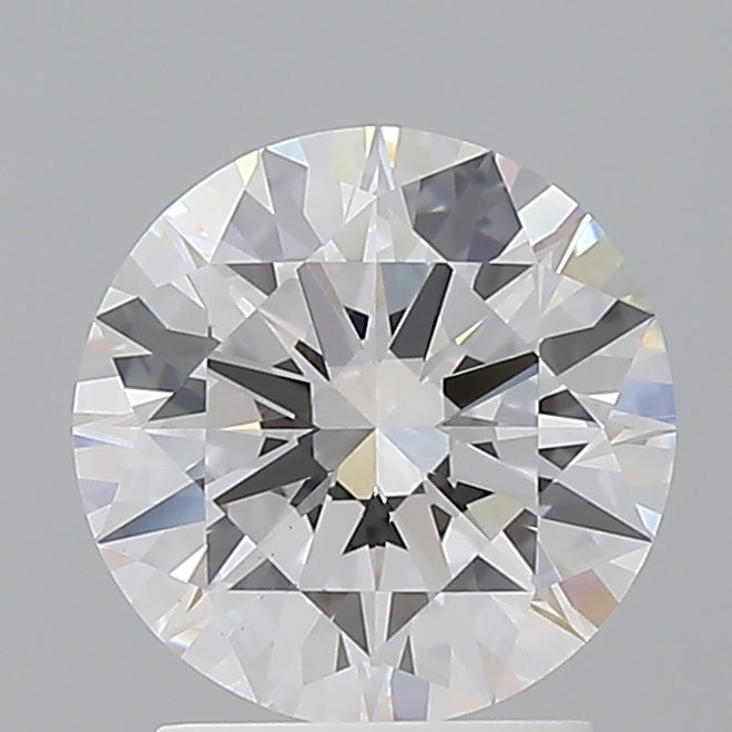 2.09 Carat Round Shaped, Ideal Cut, E Color, VVS2 Clarity, IGI Certified Lab Grown Diamond