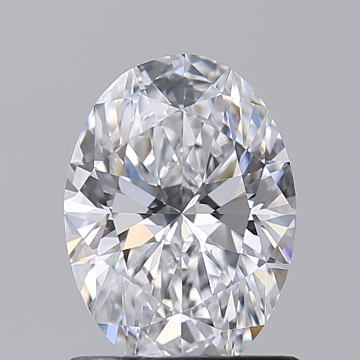 1.09 Carat Oval Shaped, Ideal Cut, D Color, IF Clarity, IGI Certified Lab Grown Diamond