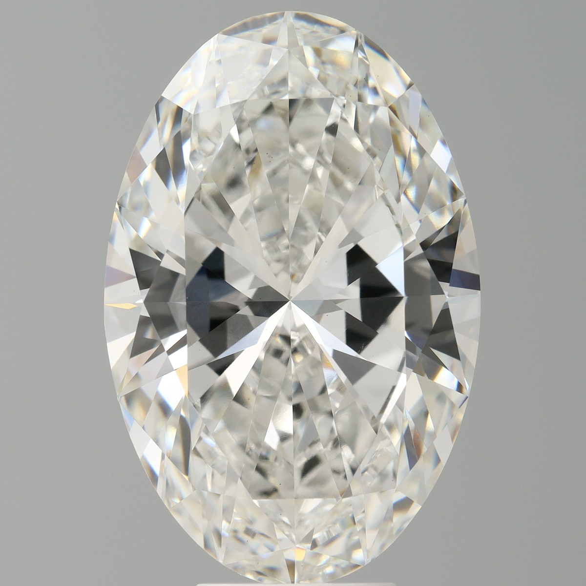 8.10 Carat Oval Shaped, Ideal Cut, F Color, VVS2 Clarity, IGI Certified Lab Grown Diamond