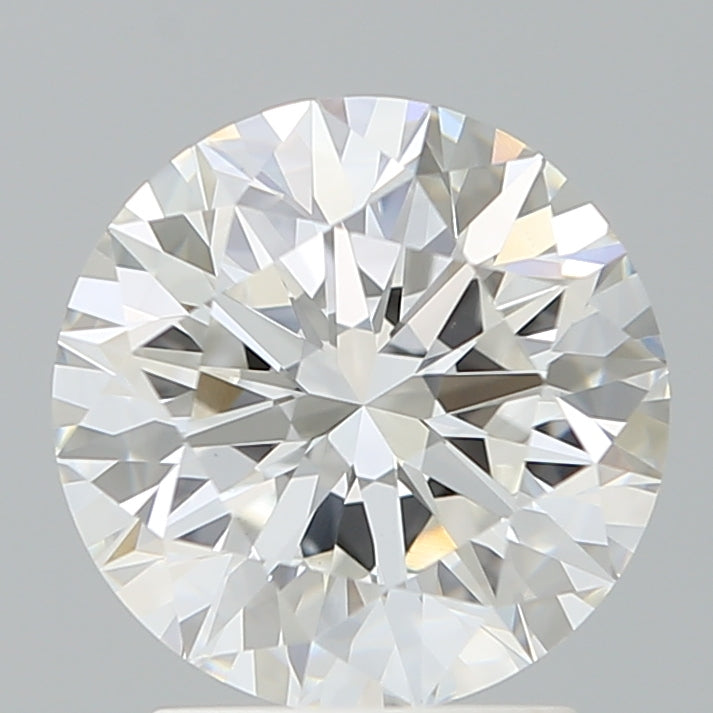 2.50 Carat Round Shaped, Excellent Cut, F Color, VS1 Clarity, IGI Certified Lab Grown Diamond
