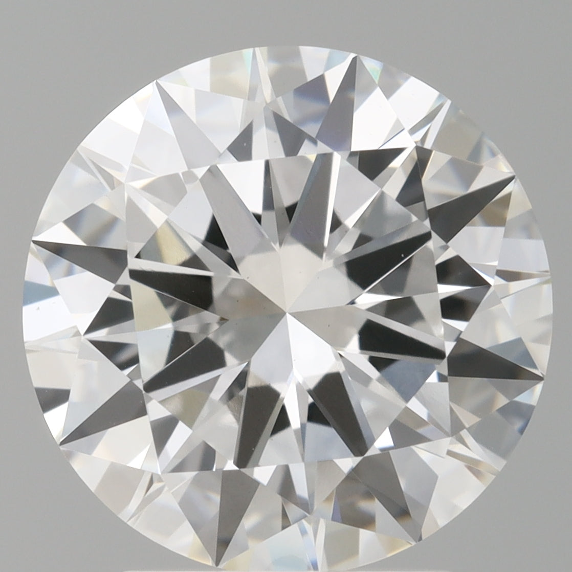 3.01 Carat Round Shaped, Excellent Cut, E Color, VS1 Clarity, IGI Certified Lab Grown Diamond