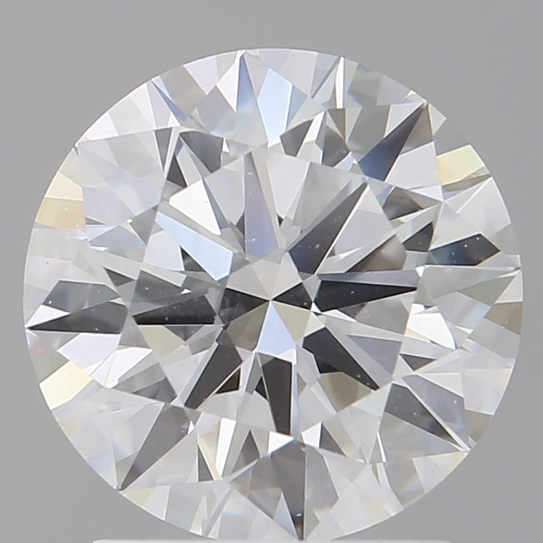2.09 Carat Round Shaped, Ideal Cut, E Color, VVS2 Clarity, IGI Certified Lab Grown Diamond