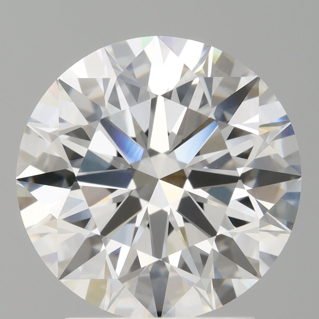 2.60 Carat Round Shaped, Ideal Cut, F Color, VVS2 Clarity, IGI Certified Lab Grown Diamond