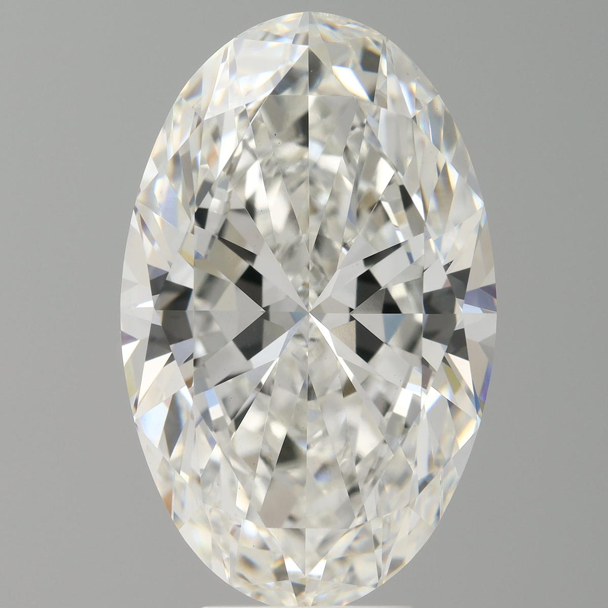7.09 Carat Oval Shaped, Ideal Cut, F Color, VVS2 Clarity, IGI Certified Lab Grown Diamond