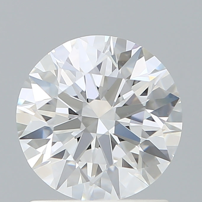 1.34 Carat Round Shaped, Ideal Cut, E Color, VVS2 Clarity, IGI Certified Lab Grown Diamond