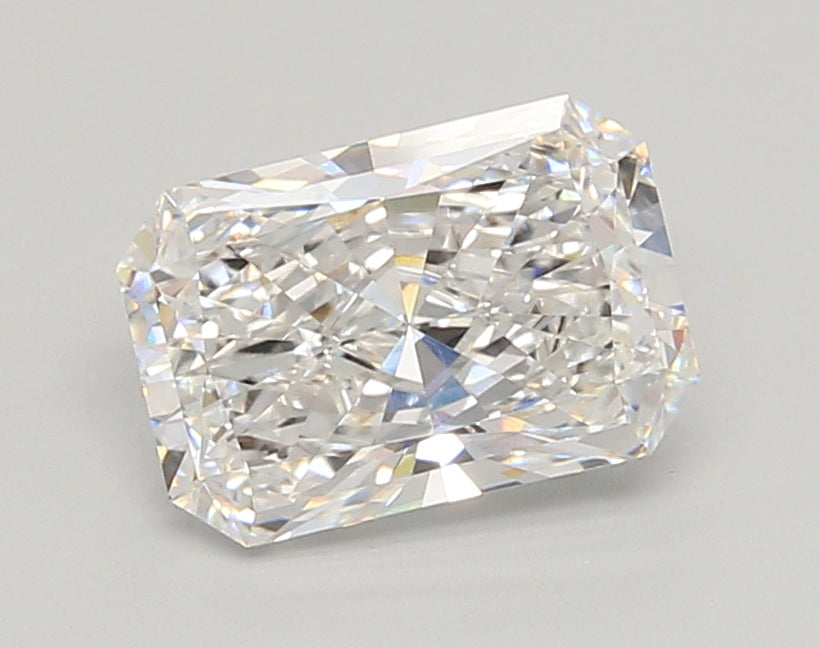 2.03 Carat Radiant Shaped, Ideal Cut, E Color, VVS2 Clarity, IGI Certified Lab Grown Diamond