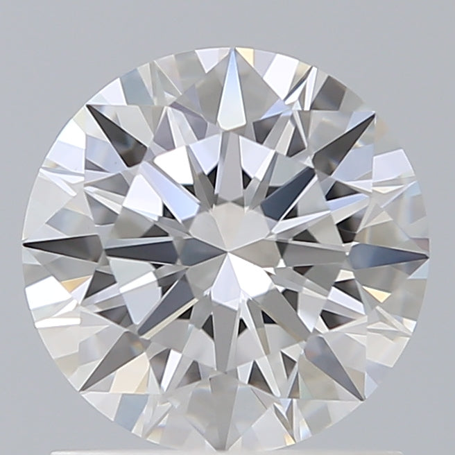 1.24 Carat Round Shaped, Ideal Cut, D Color, VS1 Clarity, IGI Certified Lab Grown Diamond