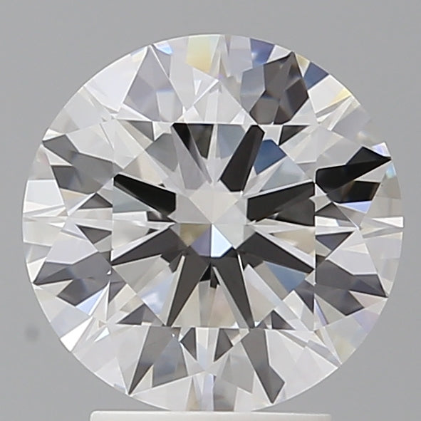 3.09 Carat Round Shaped, Ideal Cut, F Color, VVS2 Clarity, IGI Certified Lab Grown Diamond