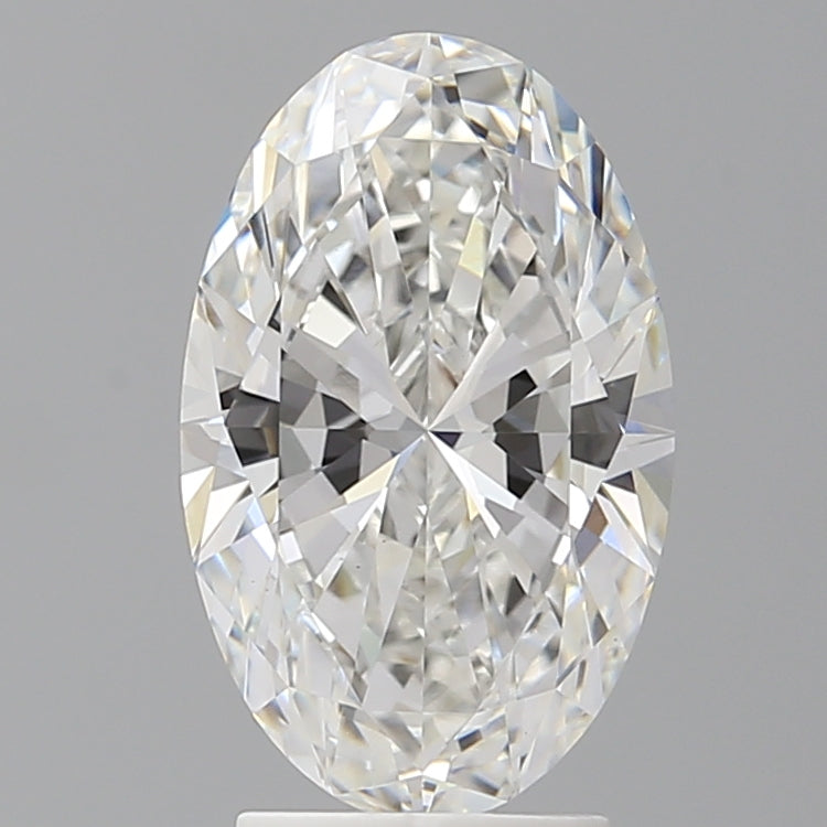 3.07 Carat Oval Shaped, Ideal Cut, F Color, VS1 Clarity, IGI Certified Lab Grown Diamond