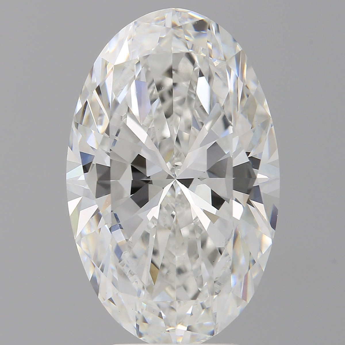 6.03 Carat Oval Shaped, Ideal Cut, E Color, VVS2 Clarity, IGI Certified Lab Grown Diamond