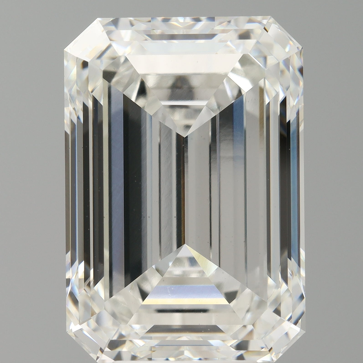 8.53 Carat Emerald Shaped, Ideal Cut, F Color, VVS2 Clarity, IGI Certified Lab Grown Diamond