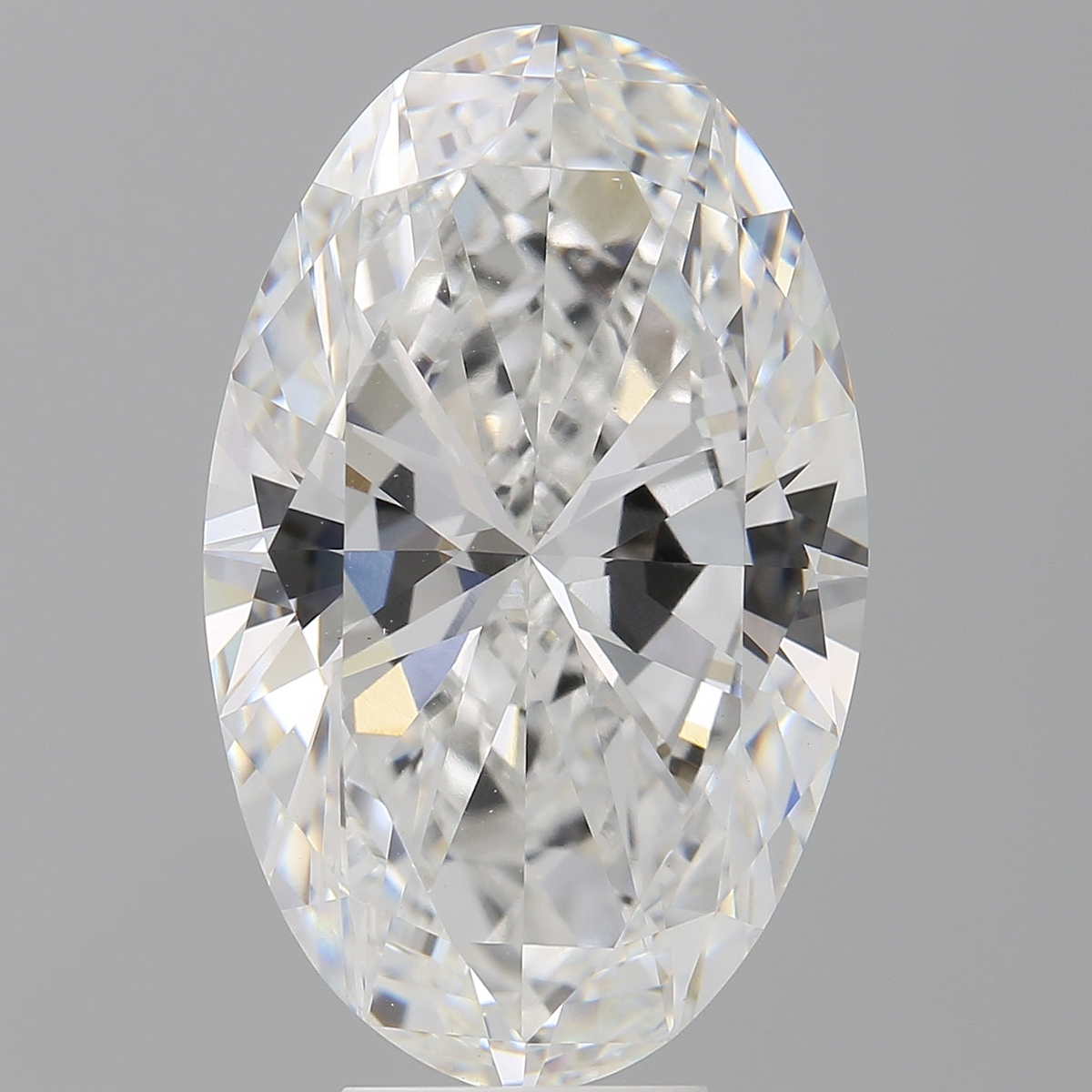 8.01 Carat Oval Shaped, Ideal Cut, E Color, VVS2 Clarity, IGI Certified Lab Grown Diamond