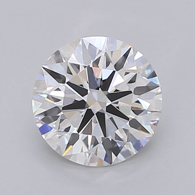 1.47 Carat Round Shaped, Ideal Cut, G Color, VVS2 Clarity, IGI Certified Lab Grown Diamond