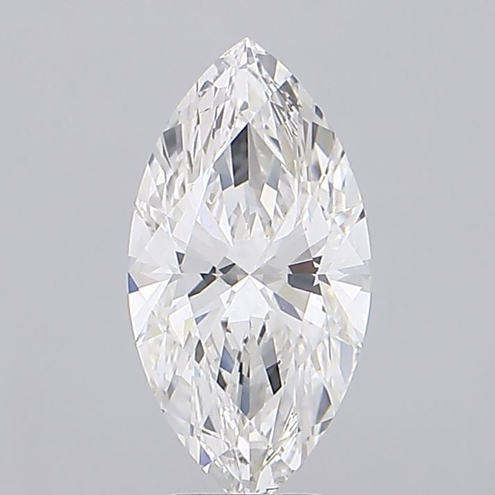 4.01 Carat Marquise Shaped, Ideal Cut, G Color, VS1 Clarity, IGI Certified Lab Grown Diamond