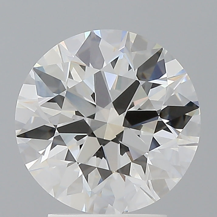 3.00 Carat Round Shaped, Ideal Cut, F Color, VVS2 Clarity, IGI Certified Lab Grown Diamond