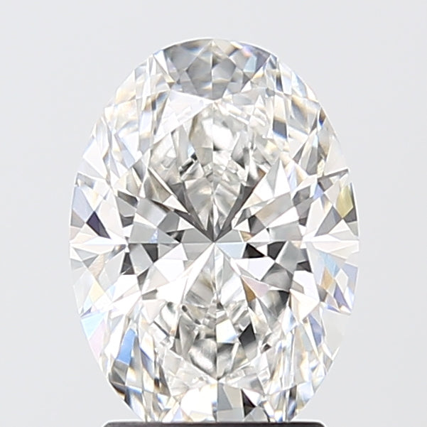 2.15 Carat Oval Shaped, Ideal Cut, F Color, VVS2 Clarity, IGI Certified Lab Grown Diamond