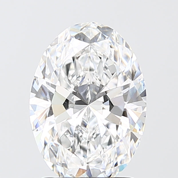 2.09 Carat Oval Shaped, Excellent Cut, D Color, VVS2 Clarity, IGI Certified Lab Grown Diamond