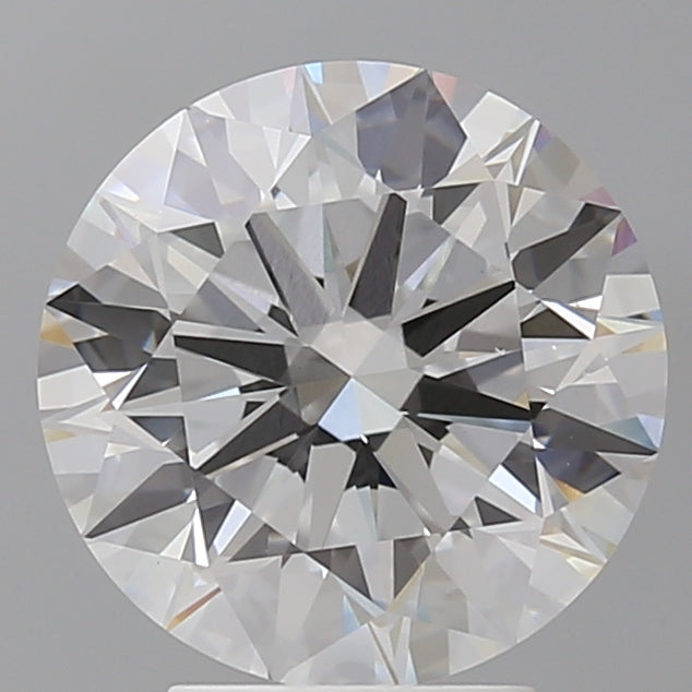 4.02 Carat Round Shaped, Ideal Cut, F Color, VS1 Clarity, IGI Certified Lab Grown Diamond