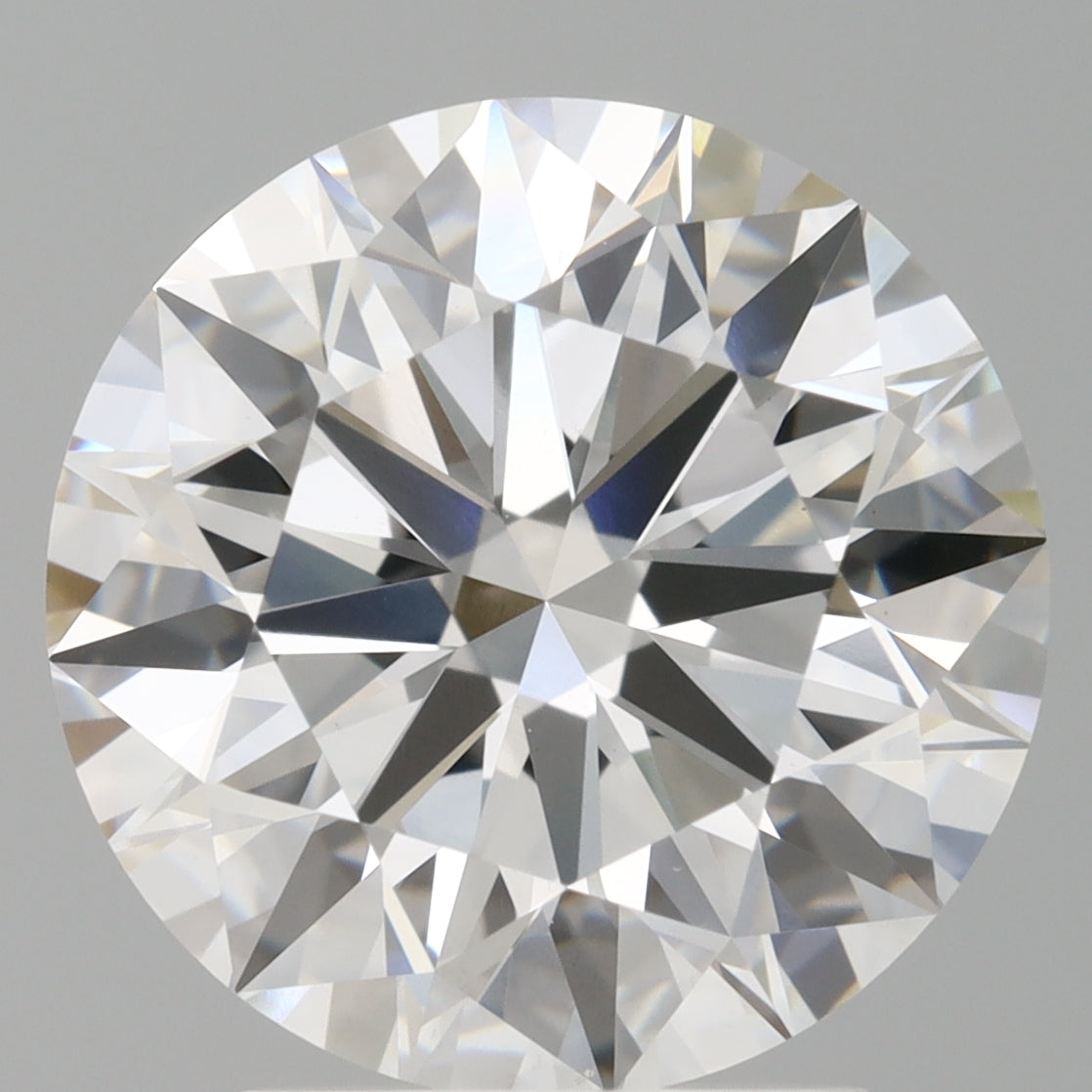 3.09 Carat Round Shaped, Ideal Cut, E Color, VS1 Clarity, IGI Certified Lab Grown Diamond