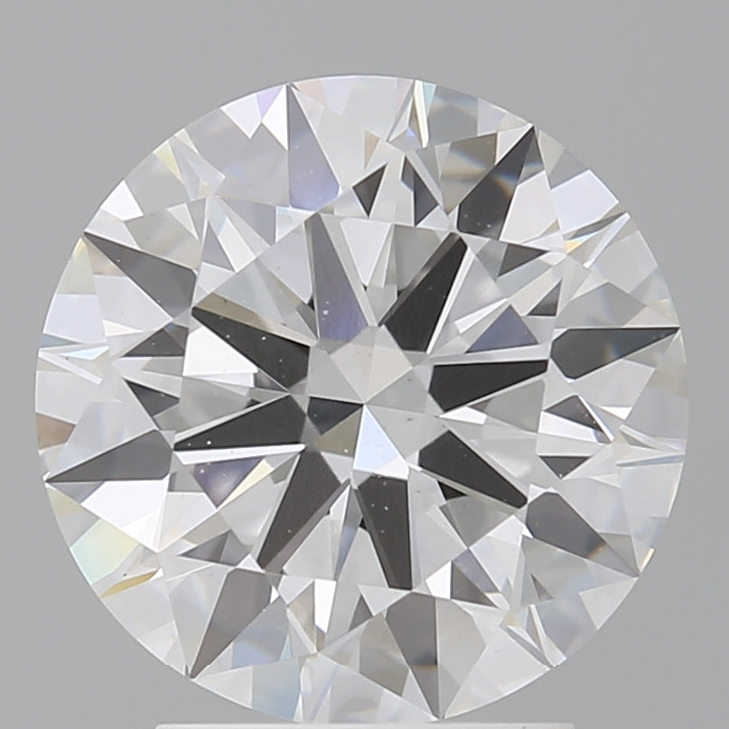 3.05 Carat Round Shaped, Ideal Cut, F Color, VS1 Clarity, IGI Certified Lab Grown Diamond