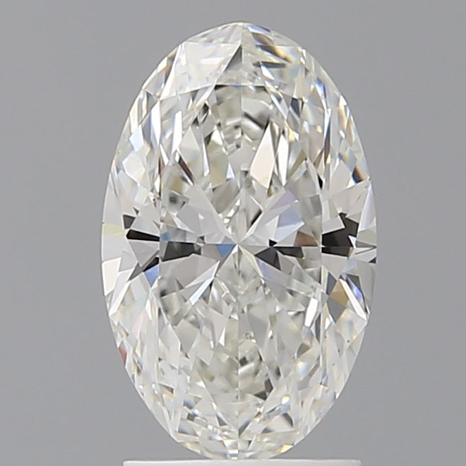 2.10 Carat Oval Shaped, Ideal Cut, F Color, VS1 Clarity, IGI Certified Lab Grown Diamond
