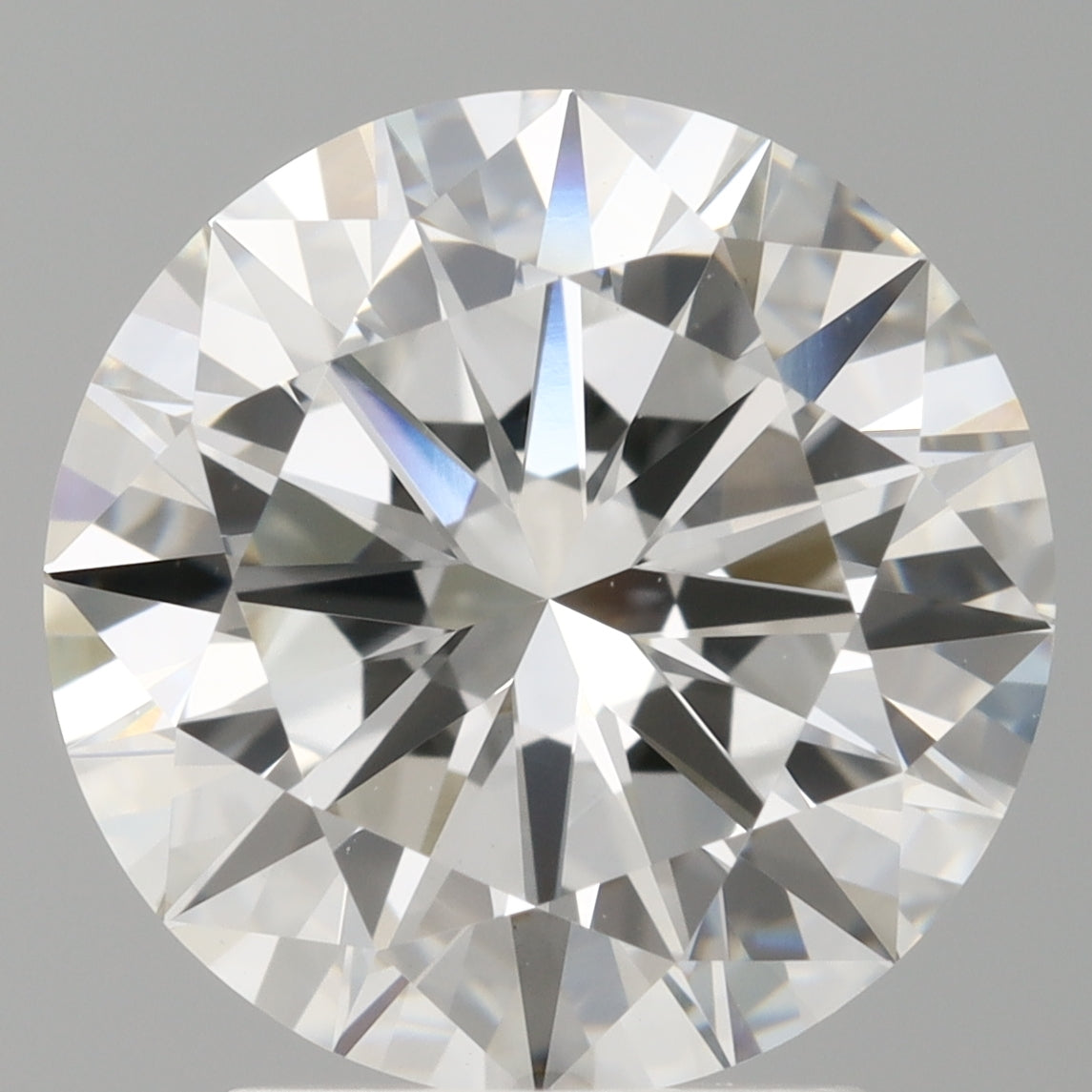 3.00 Carat Round Shaped, Excellent Cut, F Color, VVS2 Clarity, IGI Certified Lab Grown Diamond