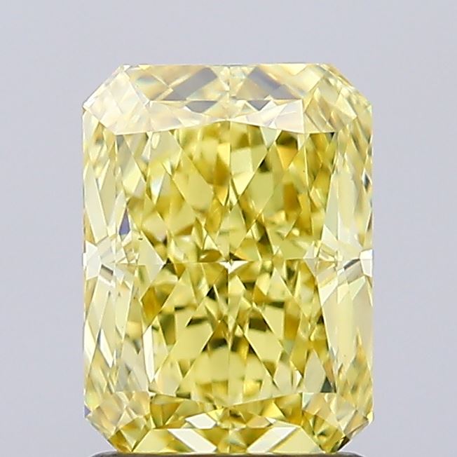 1.71 Carat Radiant Shaped, Ideal Cut, VS1 Clarity, IGI Certified Lab Grown Diamond