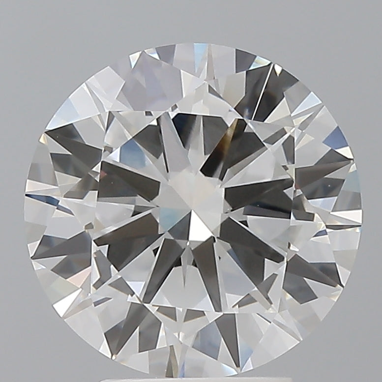 4.00 Carat Round Shaped, Excellent Cut, F Color, VVS2 Clarity, IGI Certified Lab Grown Diamond