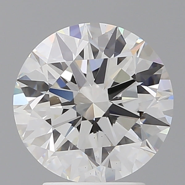 3.05 Carat Round Shaped, Ideal Cut, F Color, VS1 Clarity, IGI Certified Lab Grown Diamond