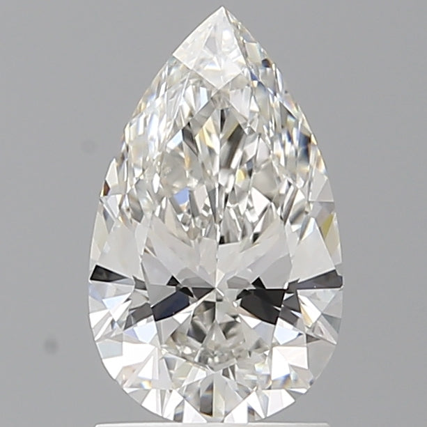 1.59 Carat Pear Shaped, Ideal Cut, F Color, VVS2 Clarity, IGI Certified Lab Grown Diamond