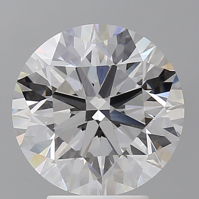 4.03 Carat Round Shaped, Excellent Cut, E Color, VVS2 Clarity, IGI Certified Lab Grown Diamond
