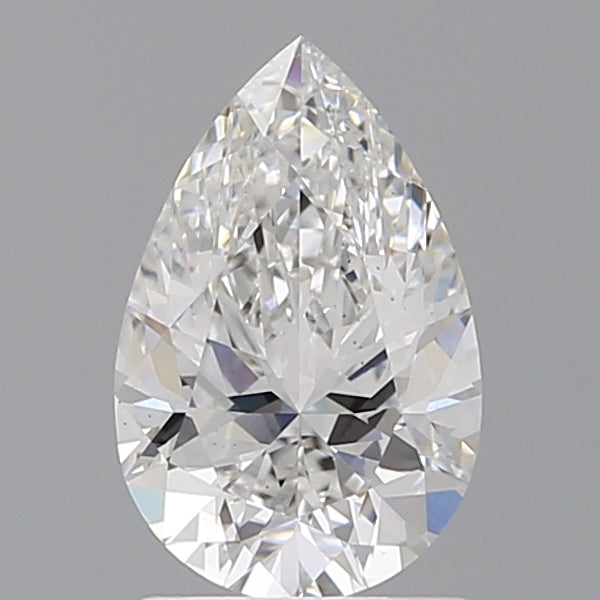 1.56 Carat Pear Shaped, Ideal Cut, E Color, VS1 Clarity, IGI Certified Lab Grown Diamond
