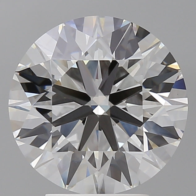 4.05 Carat Round Shaped, Ideal Cut, E Color, VVS2 Clarity, IGI Certified Lab Grown Diamond
