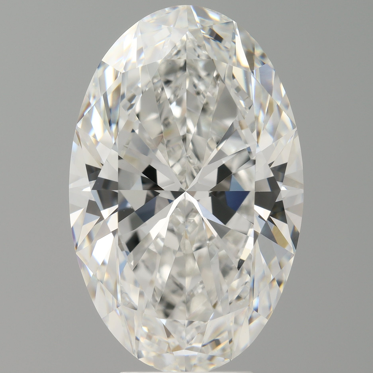 7.07 Carat Oval Shaped, Ideal Cut, E Color, VVS2 Clarity, IGI Certified Lab Grown Diamond