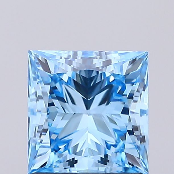 1.20 Carat Princess Shaped, Ideal Cut, VS1 Clarity, IGI Certified Lab Grown Diamond
