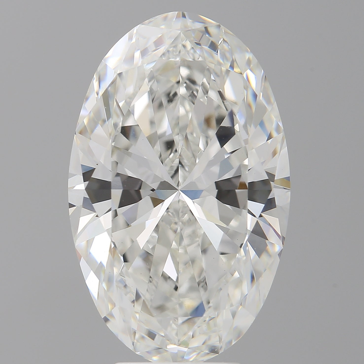 7.07 Carat Oval Shaped, Ideal Cut, F Color, VVS2 Clarity, IGI Certified Lab Grown Diamond