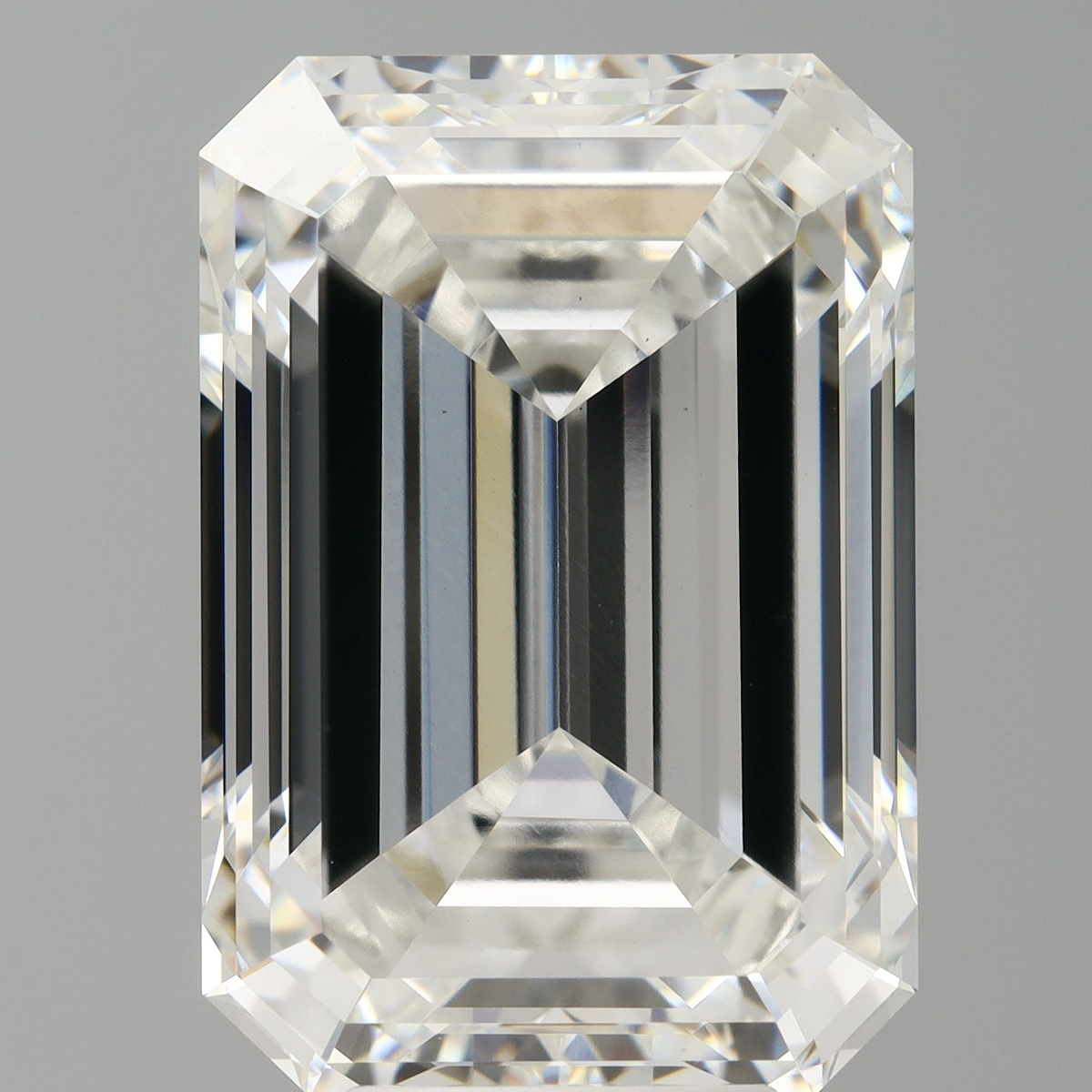 8.56 Carat Emerald Shaped, Ideal Cut, F Color, VS1 Clarity, IGI Certified Lab Grown Diamond