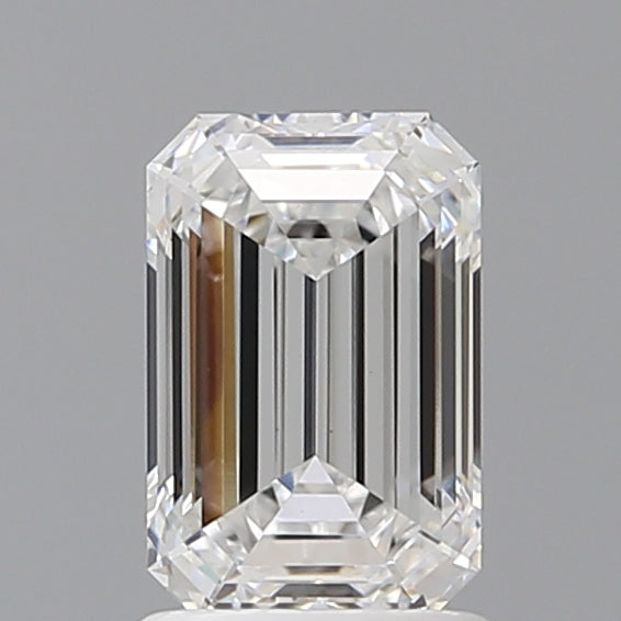 1.59 Carat Emerald Shaped, Ideal Cut, D Color, VVS2 Clarity, IGI Certified Lab Grown Diamond