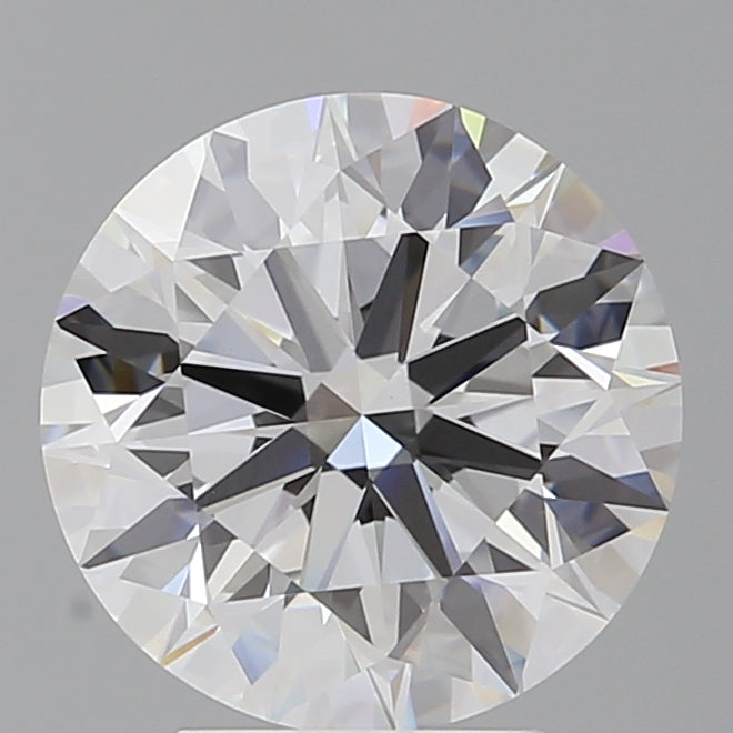 4.05 Carat Round Shaped, Ideal Cut, E Color, VVS2 Clarity, IGI Certified Lab Grown Diamond