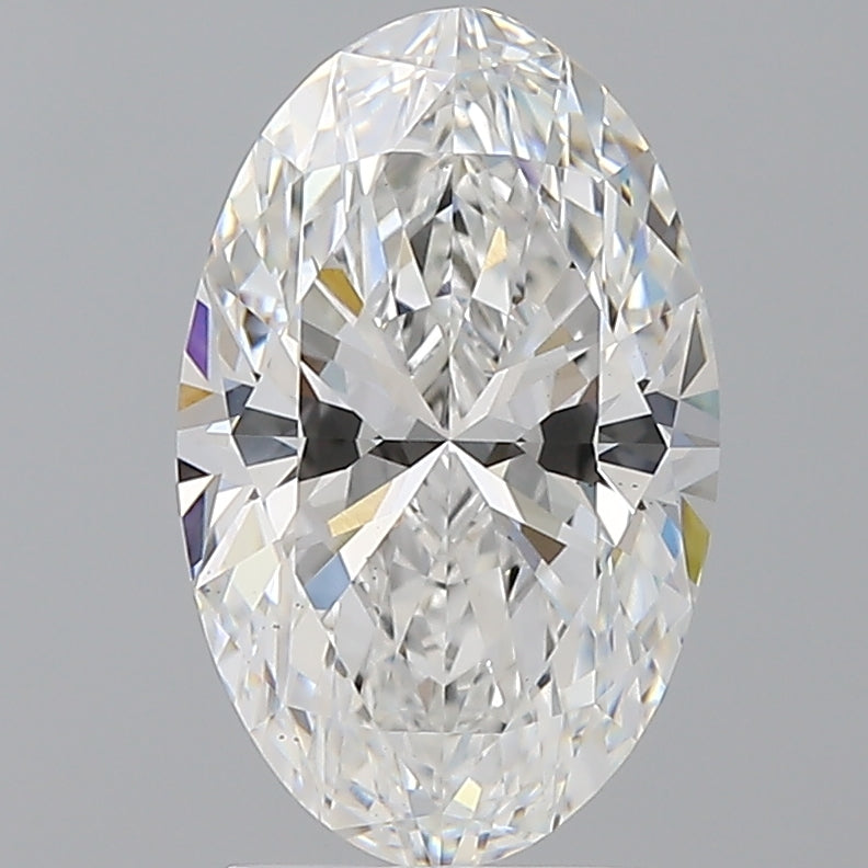 2.59 Carat Oval Shaped, Excellent Cut, E Color, VS1 Clarity, IGI Certified Lab Grown Diamond