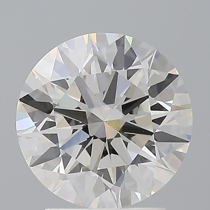2.51 Carat Round Shaped, Ideal Cut, F Color, VVS2 Clarity, IGI Certified Lab Grown Diamond