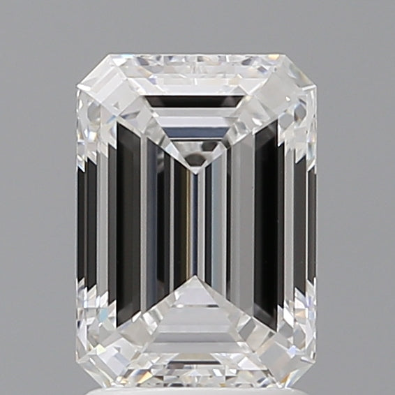 2.06 Carat Emerald Shaped, Ideal Cut, E Color, VVS2 Clarity, IGI Certified Lab Grown Diamond