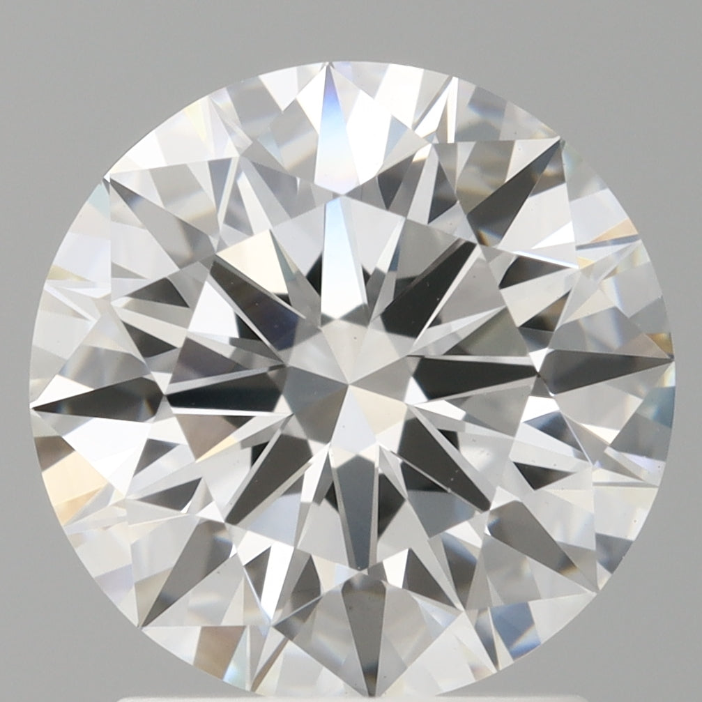 2.03 Carat Round Shaped, Ideal Cut, E Color, VVS2 Clarity, IGI Certified Lab Grown Diamond