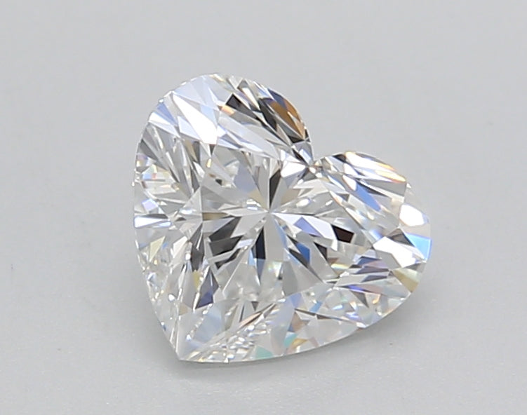 1.00 Carat Heart Shaped, Ideal Cut, E Color, VS1 Clarity, GIA Certified Lab Grown Diamond