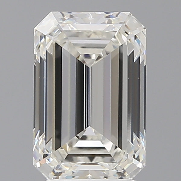 3.04 Carat Emerald Shaped, Ideal Cut, G Color, VS1 Clarity, IGI Certified Lab Grown Diamond
