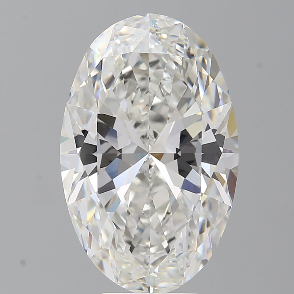 7.09 Carat Oval Shaped, Excellent Cut, E Color, VVS2 Clarity, IGI Certified Lab Grown Diamond