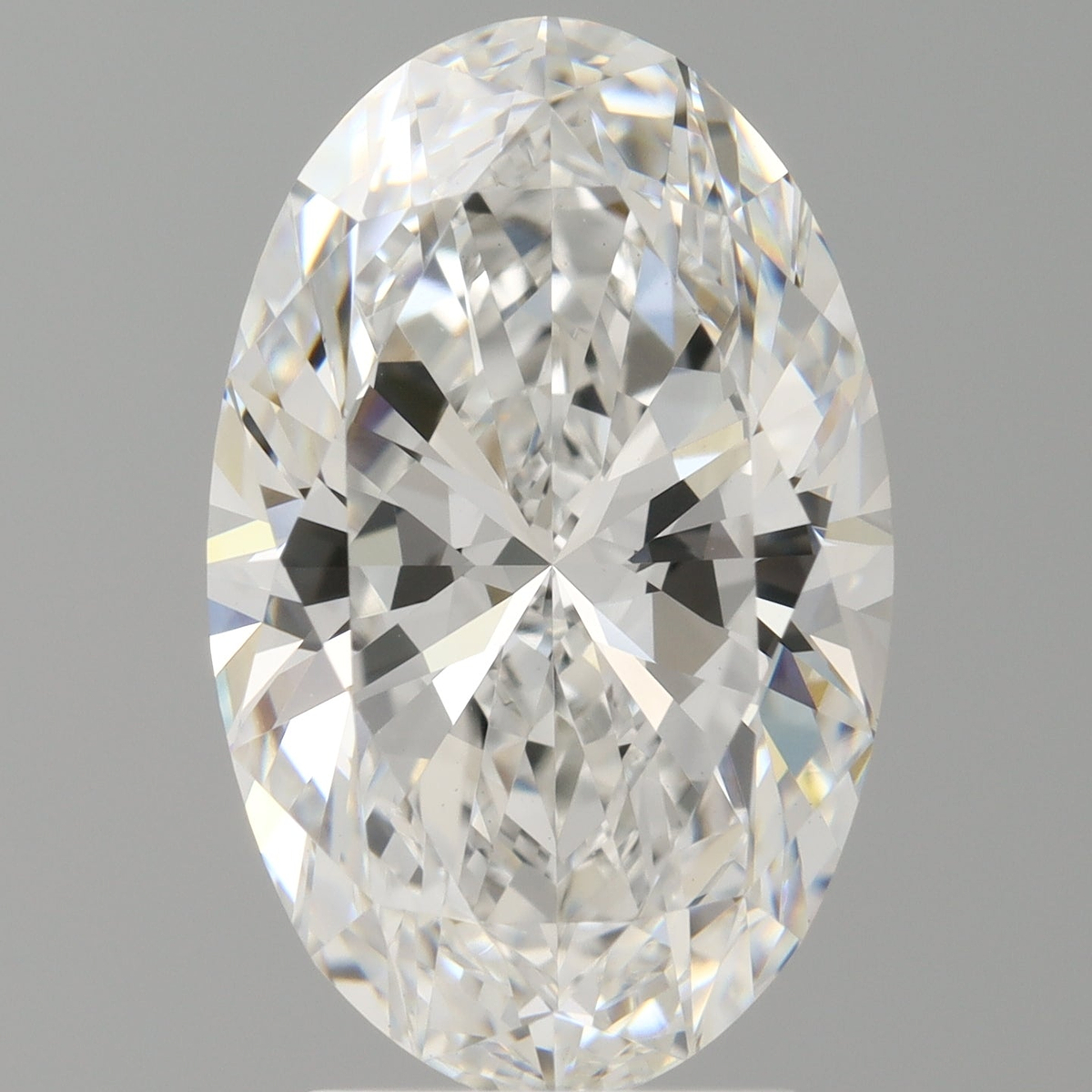 3.59 Carat Oval Shaped, Ideal Cut, E Color, VVS2 Clarity, IGI Certified Lab Grown Diamond