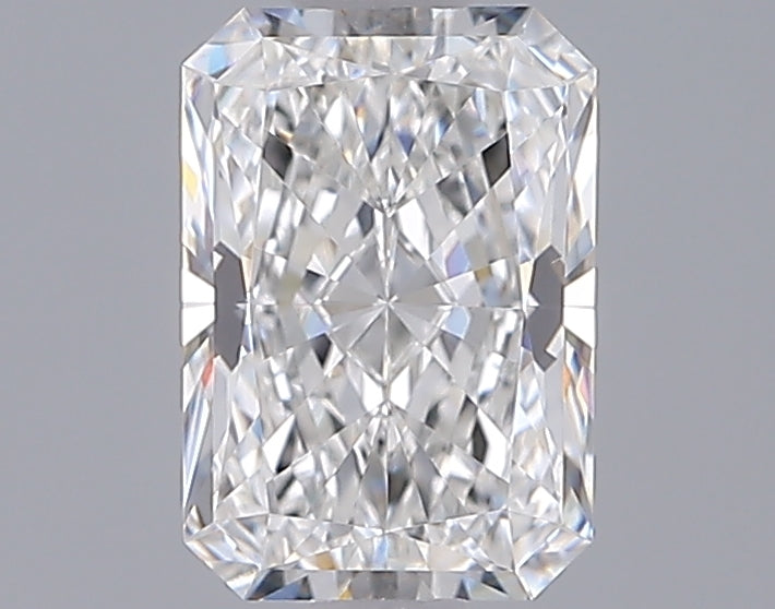 1.35 Carat Radiant Shaped, Ideal Cut, E Color, IF Clarity, IGI Certified Lab Grown Diamond