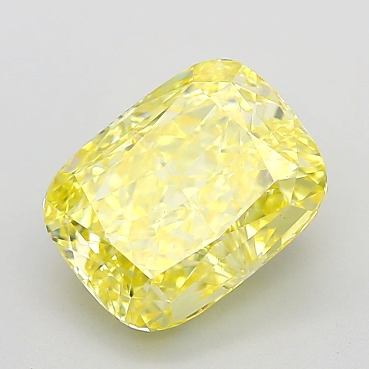 2.52 Carat Cushion Shaped, Excellent Cut, VS1 Clarity, IGI Certified Lab Grown Diamond