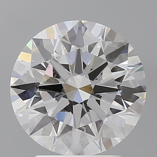 3.08 Carat Round Shaped, Ideal Cut, E Color, VVS2 Clarity, IGI Certified Lab Grown Diamond
